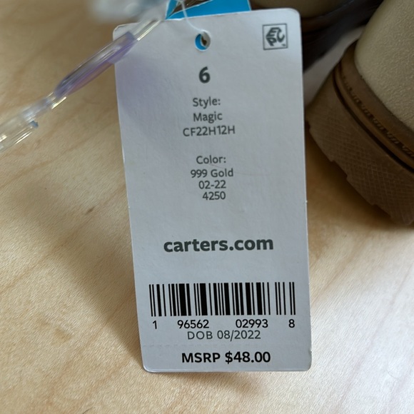 Carter’s boots toddler size 6 - Picture 5 of 5